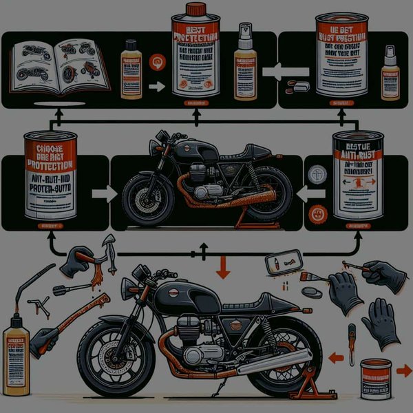 Comment choisir et appliquer la meilleure protection contre la rouille pour le cadre d'une Moto Guzzi V7 III ?