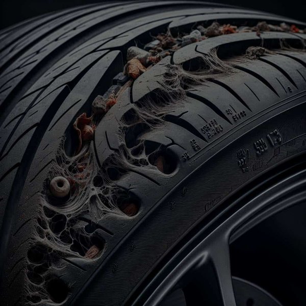 Comment identifier les signes d'usure sur les pneus d'une voiture de sport de luxe ?